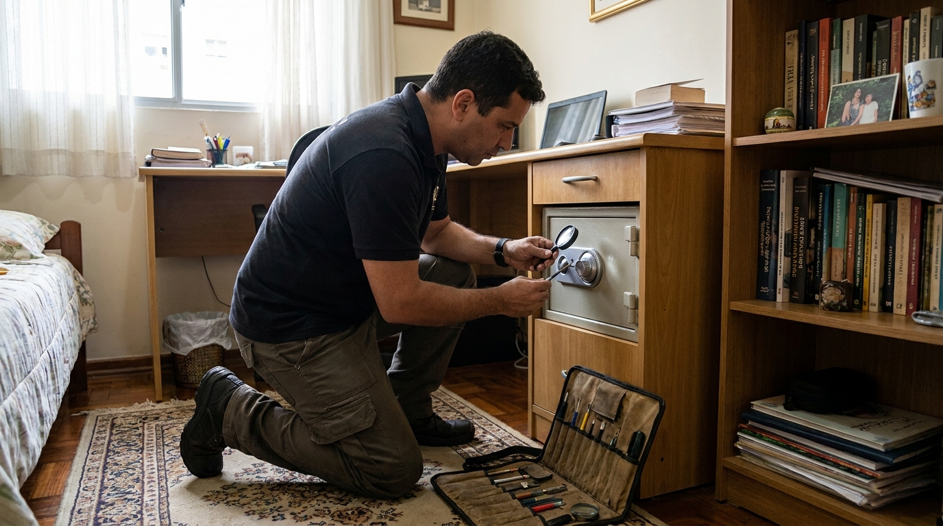 Abertura de cofre digital em Ipatinga, Sorocaba‑SP