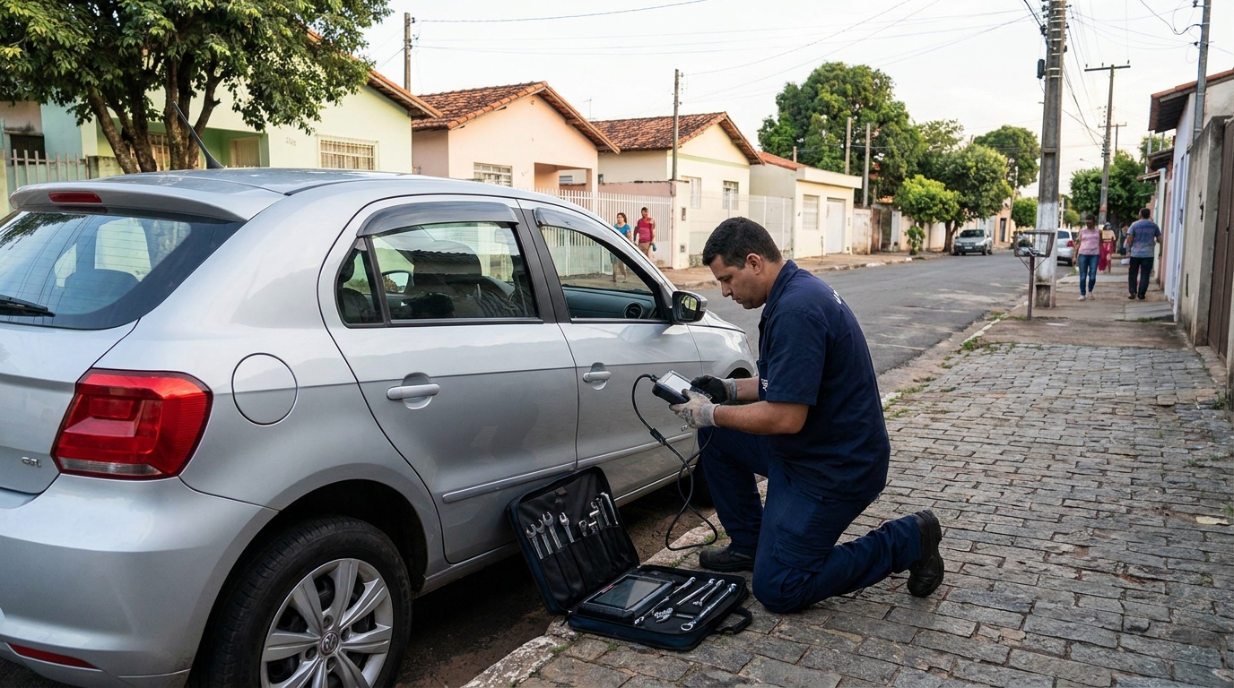 Chave codificada automotiva no Jardim Honória, Cotia‑SP