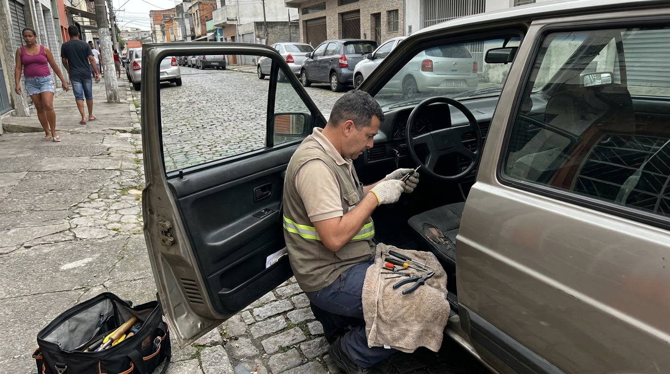Revisão de cilindro de fechadura em Utinga, Santo André‑SP