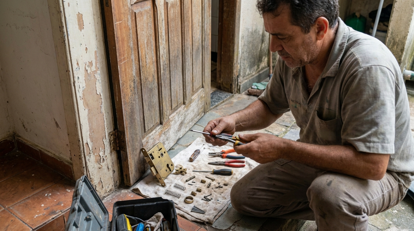 Troca de Miolo nos Setores Complementares, Brasília‑DF